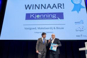 Award “Beste Opleider van Nederland" voor Kjenning